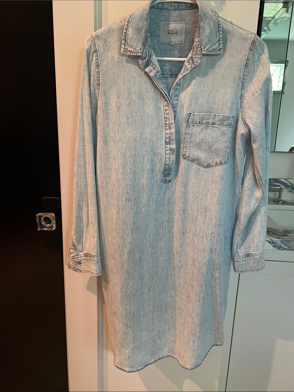 Rails Denim Shirt Dress